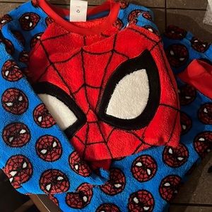 Fleece Spider-Man pajamas - 7/8